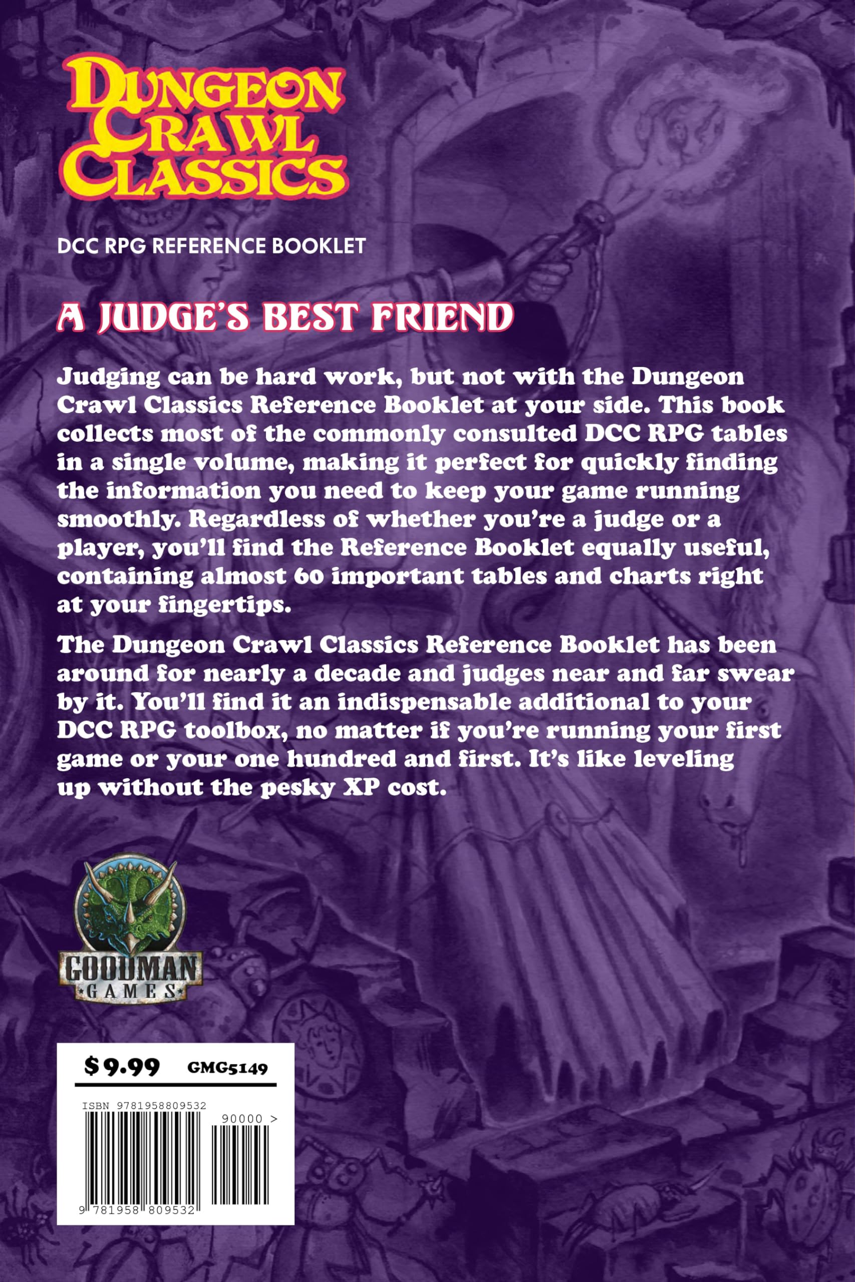 Dcc Rpg Reference Booklet