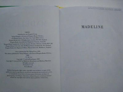 Madeline's Book Collection by Miakarts Books