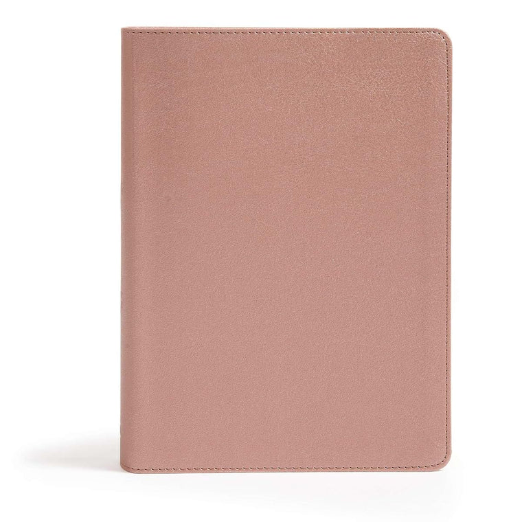 CSB She Reads Truth Bible, Rose Gold LeatherTouch, Black Letter
