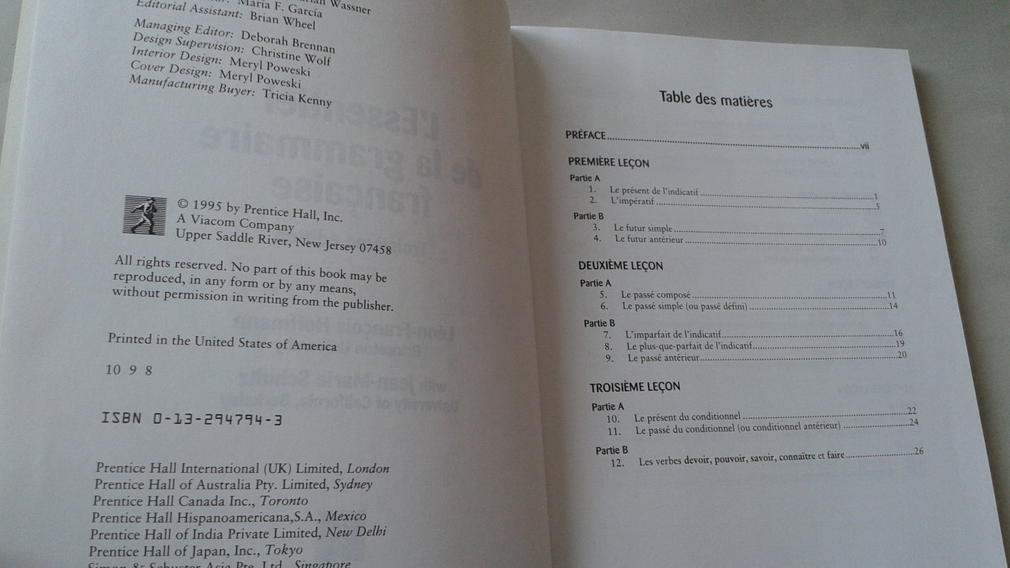 L'Essentiel de la Grammaire Francaise (French Edition)