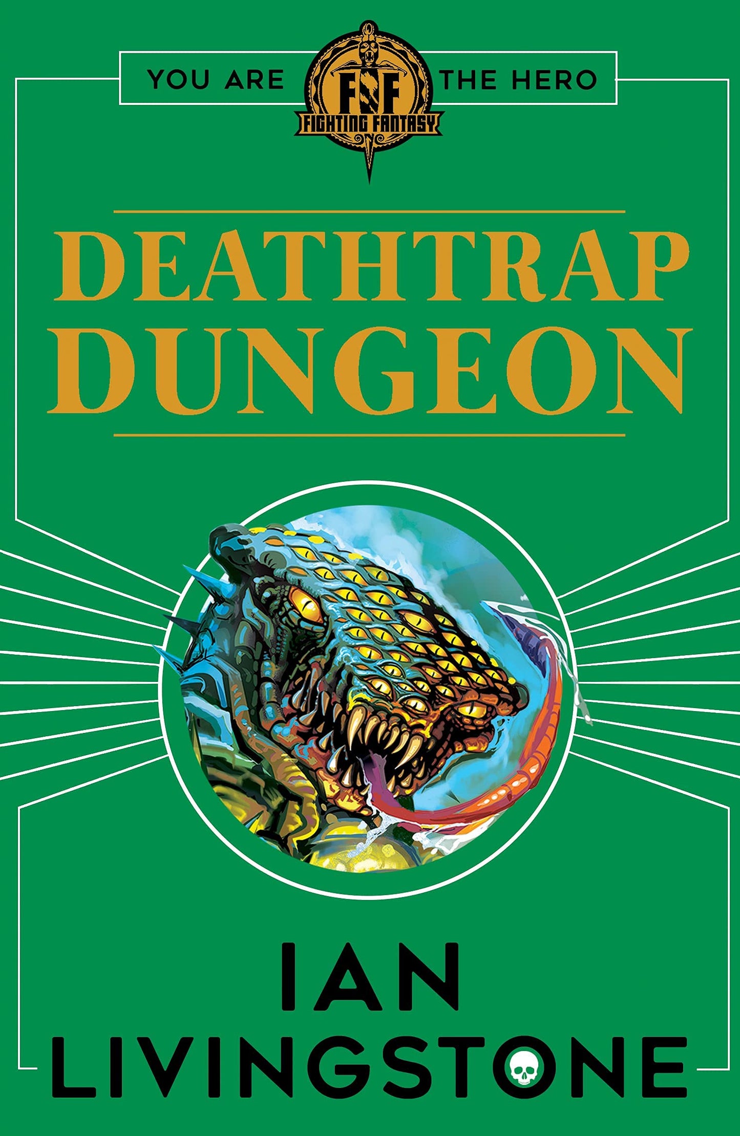 Fighting Fantasy RPG (6-10) Collection 5 Books Set By Ian Livingstone & Steve Jackson (Port Of Peril, Creature Of Havoc, Deathtrap Dungeon, Appointment With F.E.A.R., Island Of Lizard King)