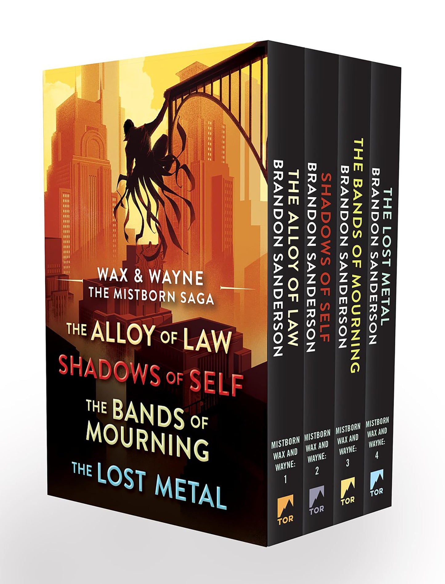 Wax and Wayne, The Mistborn Saga Boxed Set: Alloy of Law, Sh