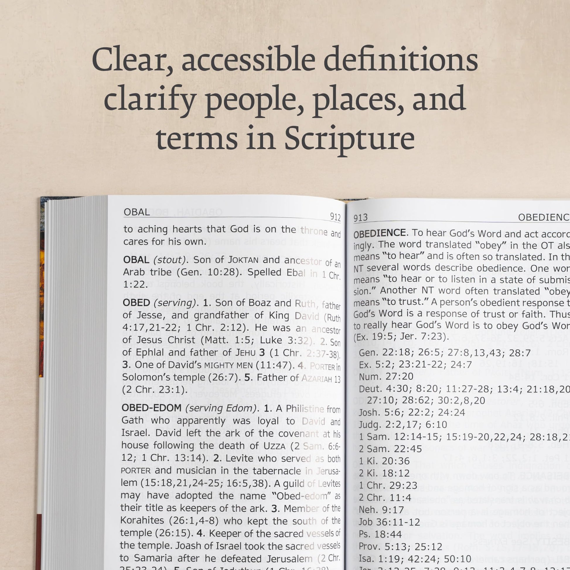 KJV Super Giant Print Dictionary & Concordance