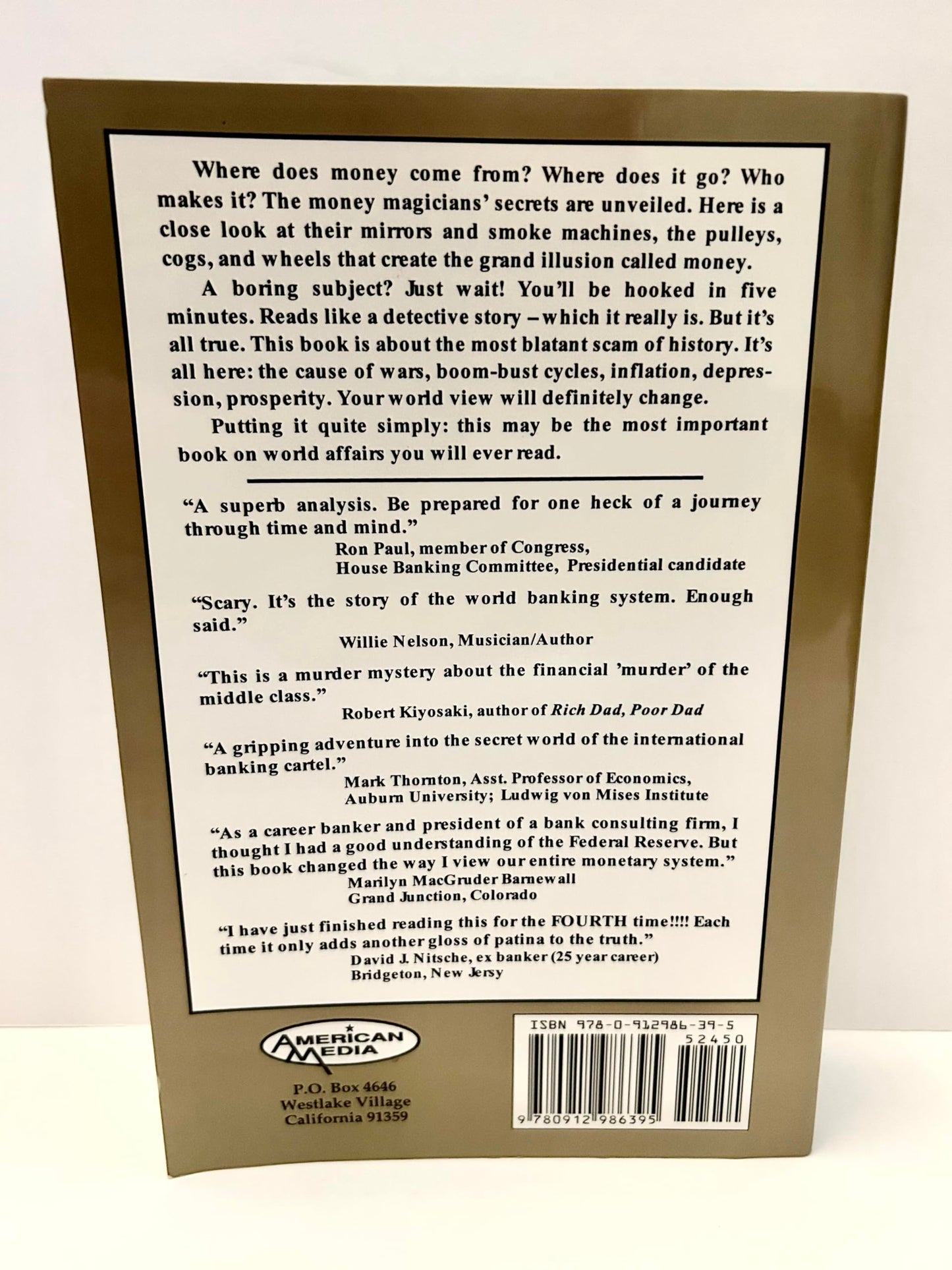 The Creature from Jekyll Island: A Second Look at the Federal Reserve