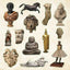 Museum Treasures Sticker Book (over 740 stickers!) (Sticker Books)