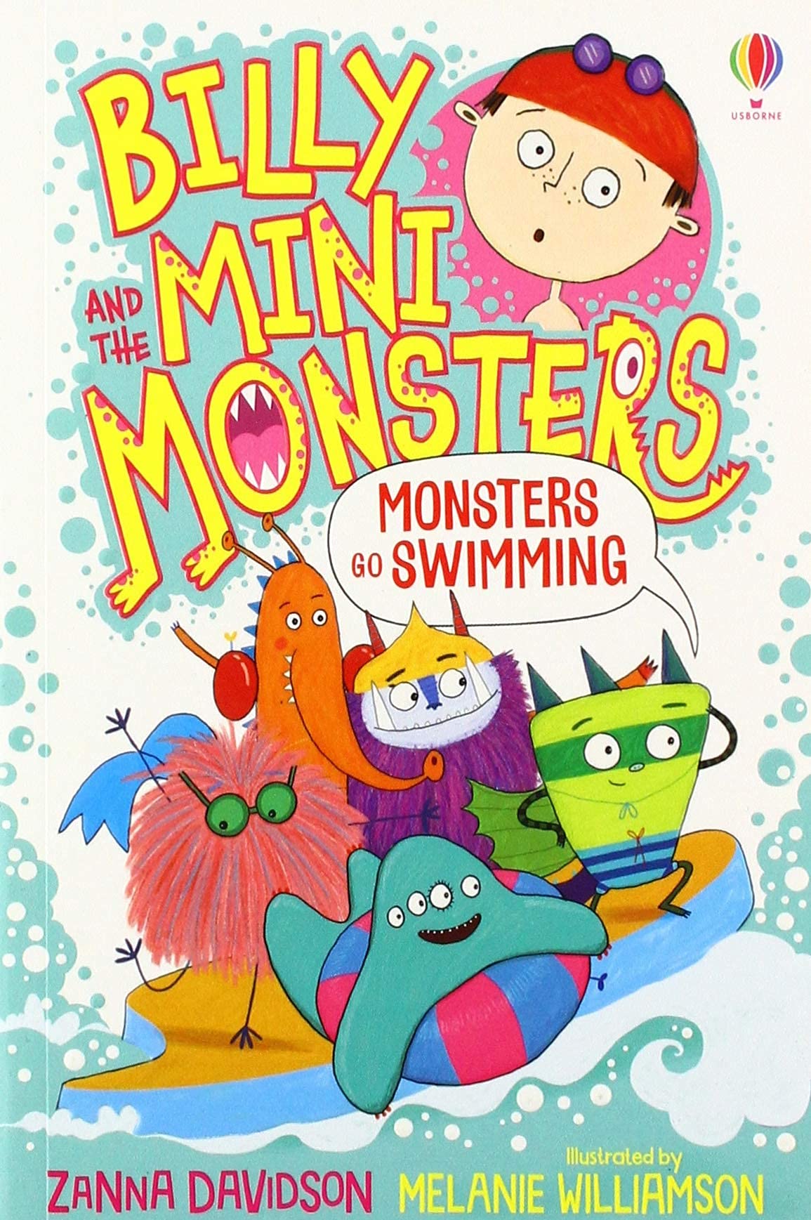 Billy and the Mini Monsters Series Collection 6 Books Set By Zanna Davidson(Monsters go Swimming, Monsters Go Party, Monsters Go To School, Monsters In The Dark, Monsters Move House & Monsters On A Plane)
