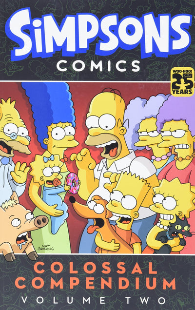 Simpsons Comics Colossal Compendium Volume 2: Classic Stories from Springfield with Collectible Moe's Tavern Paper Craft