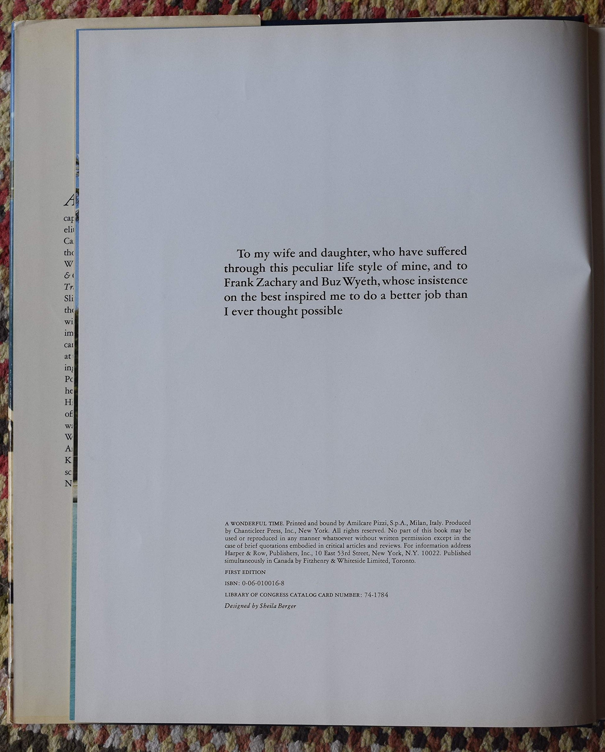 A Wonderful Time: An Intimate Portrait of the Good Life