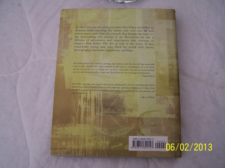 Dan Eldon: The Art of Life — back cover