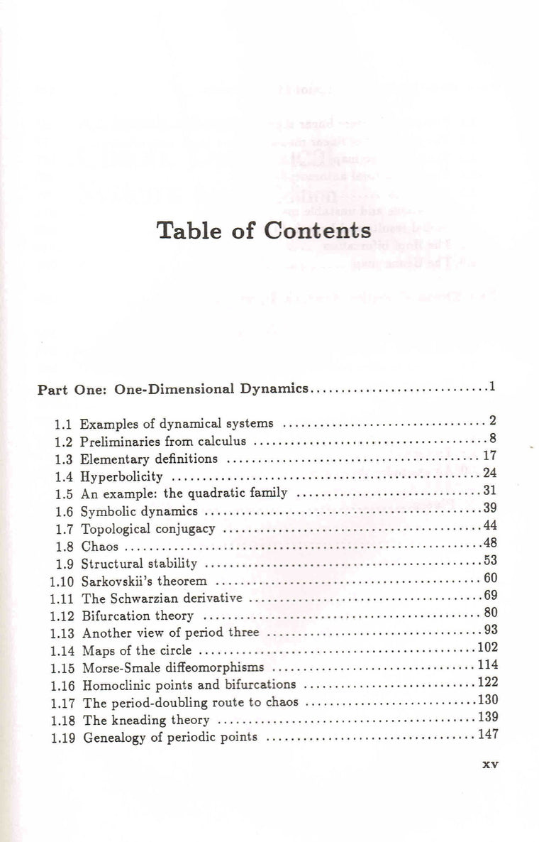 An Introduction To Chaotic Dynamical Systems, Second Edition (Addison-Wesley Studies in Nonlinearity) — back cover