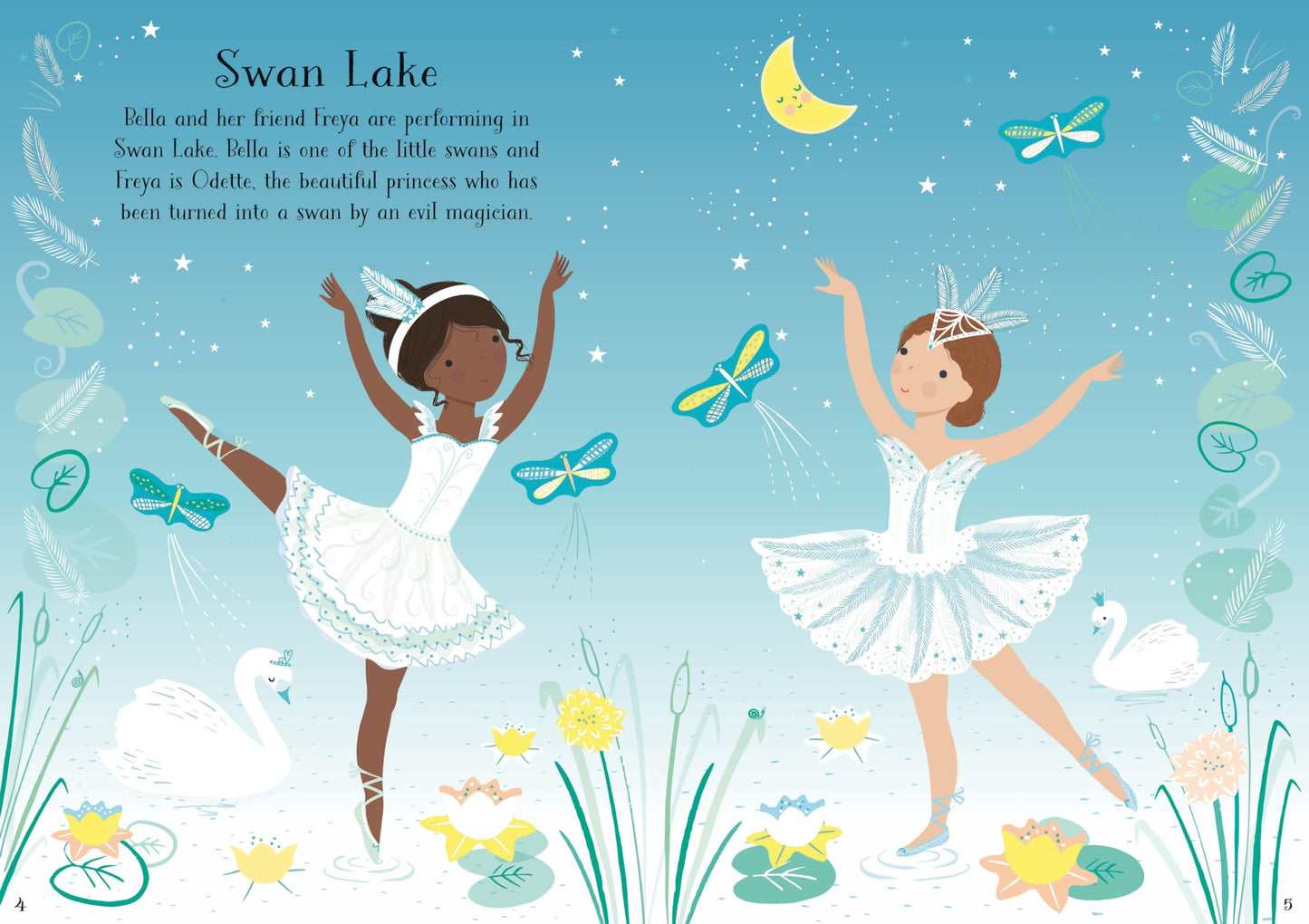 Little Sticker Dolly Dressing Ballerina: An Enchanting Activity Book About Ballet Scenes and Costumes for Kids (Ages 4-6)