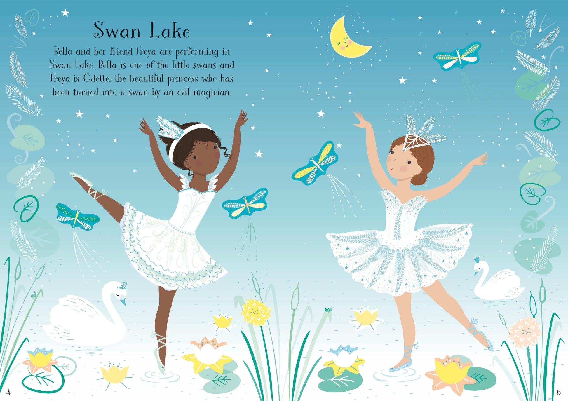 Little Sticker Dolly Dressing Ballerina: An Enchanting Activity Book About Ballet Scenes and Costumes for Kids (Ages 4-6)