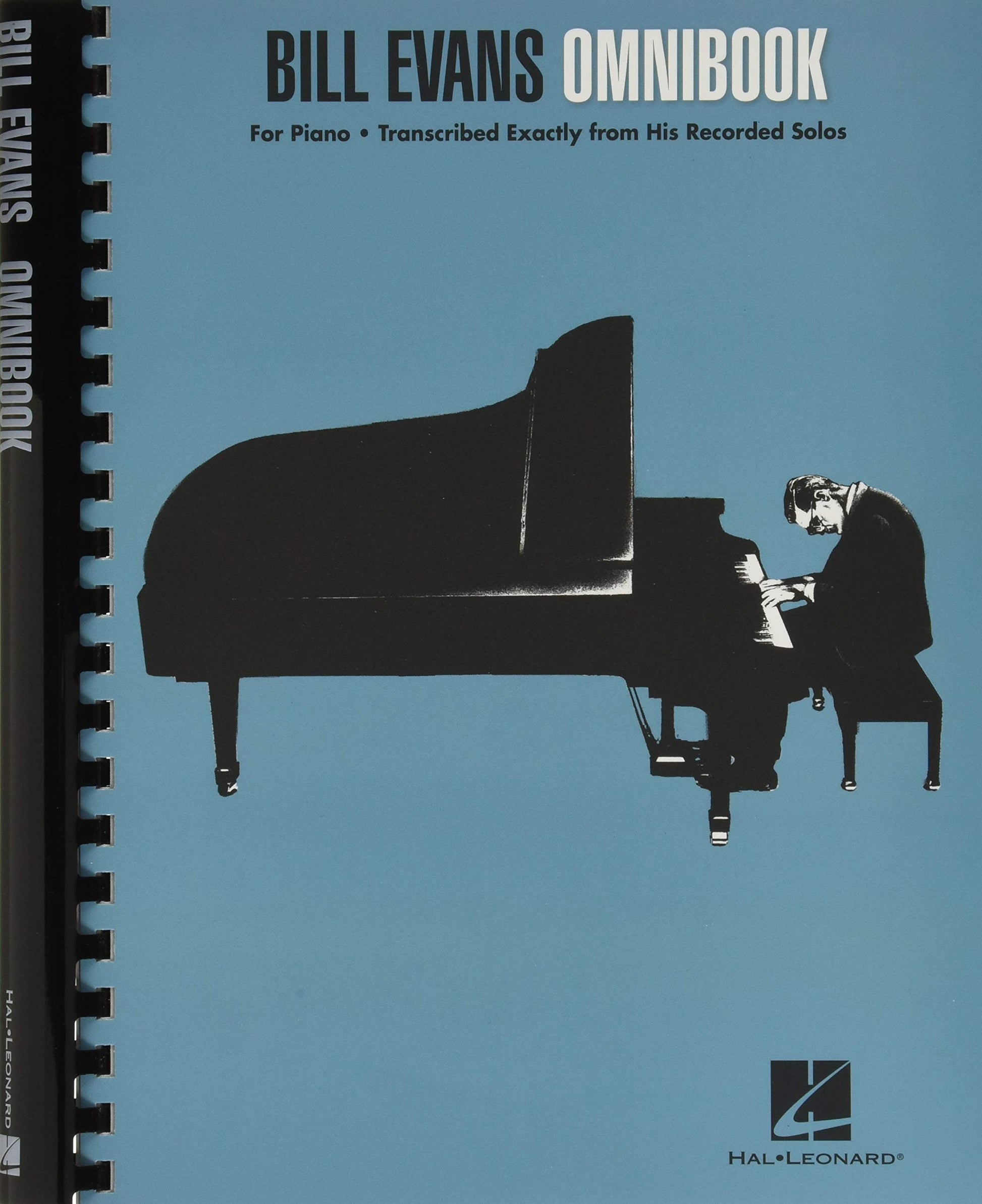 Bill Evans Omnibook for Piano - Jazz Piano Sheet Music Collection with 40 Pieces - Jazz Piano Book with Note-for-Note Transcriptions
