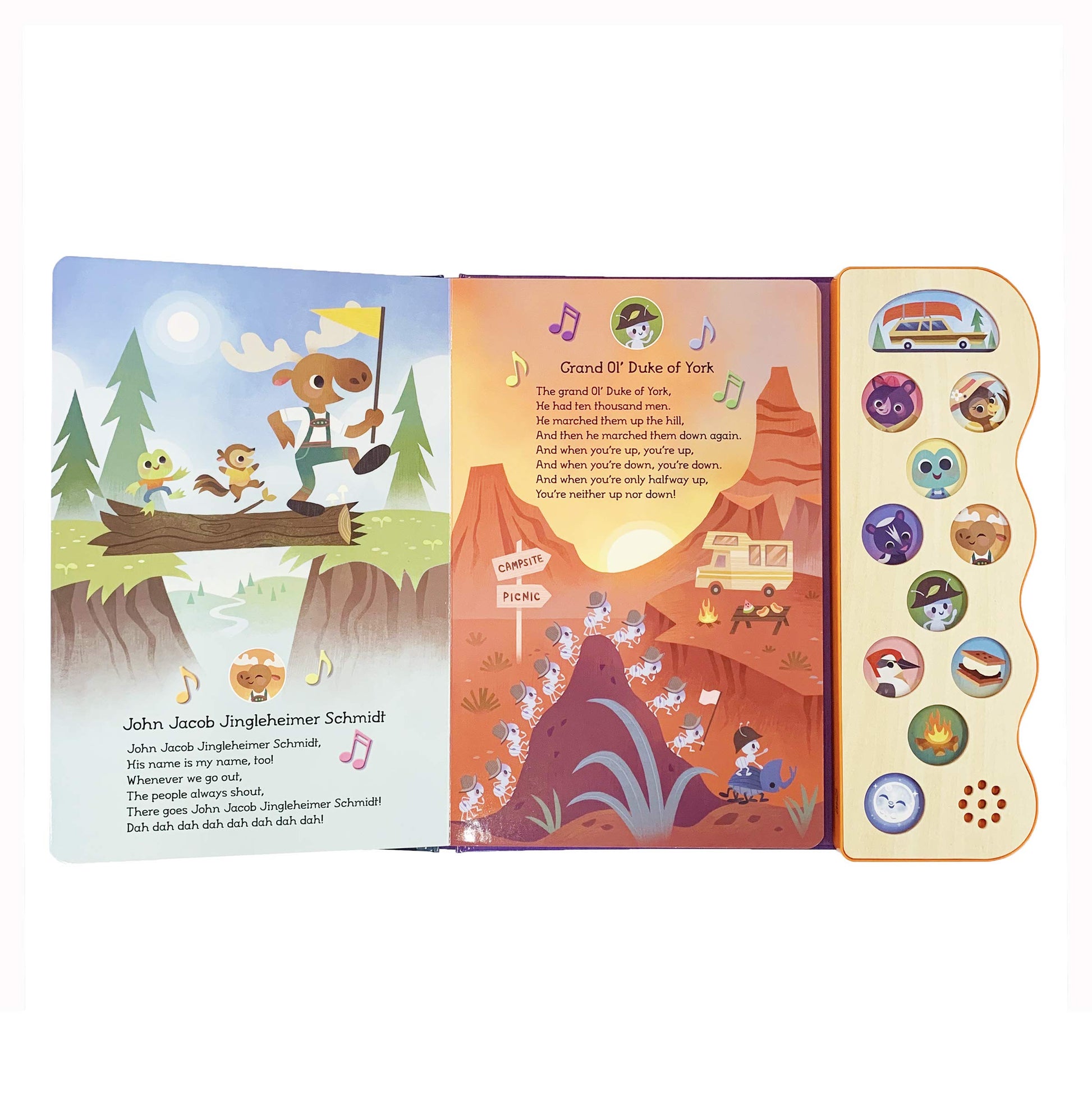 Campfire Songs: 11-Button Interactive Children's Sound Book (Early Bird Song)