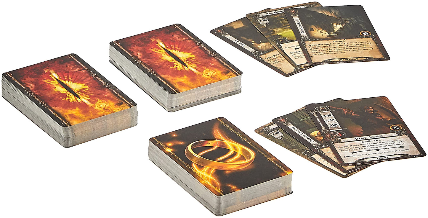 The Lord of the Rings The Card Game Khazad-Dum DELUXE EXPANSION - Cooperative Adventure Game, Strategy Game, Ages 14+, 1-4 Players, 30-120 Min Playtime, Made by Fantasy Flight Games