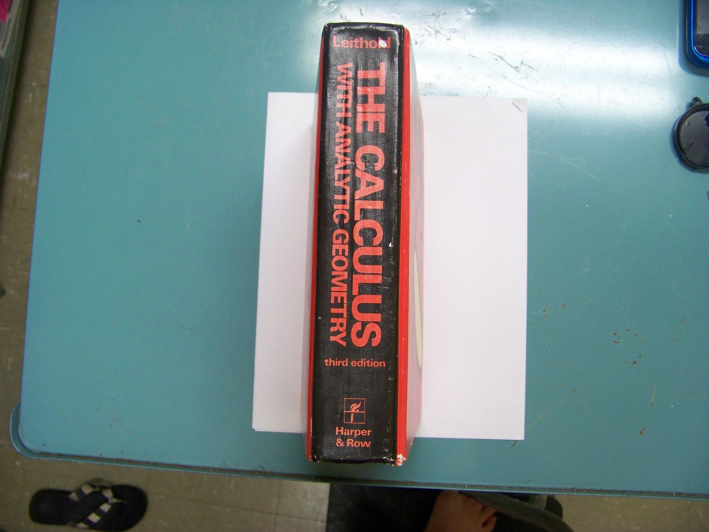 The calculus, with analytic geometry by Leithold, Louis
