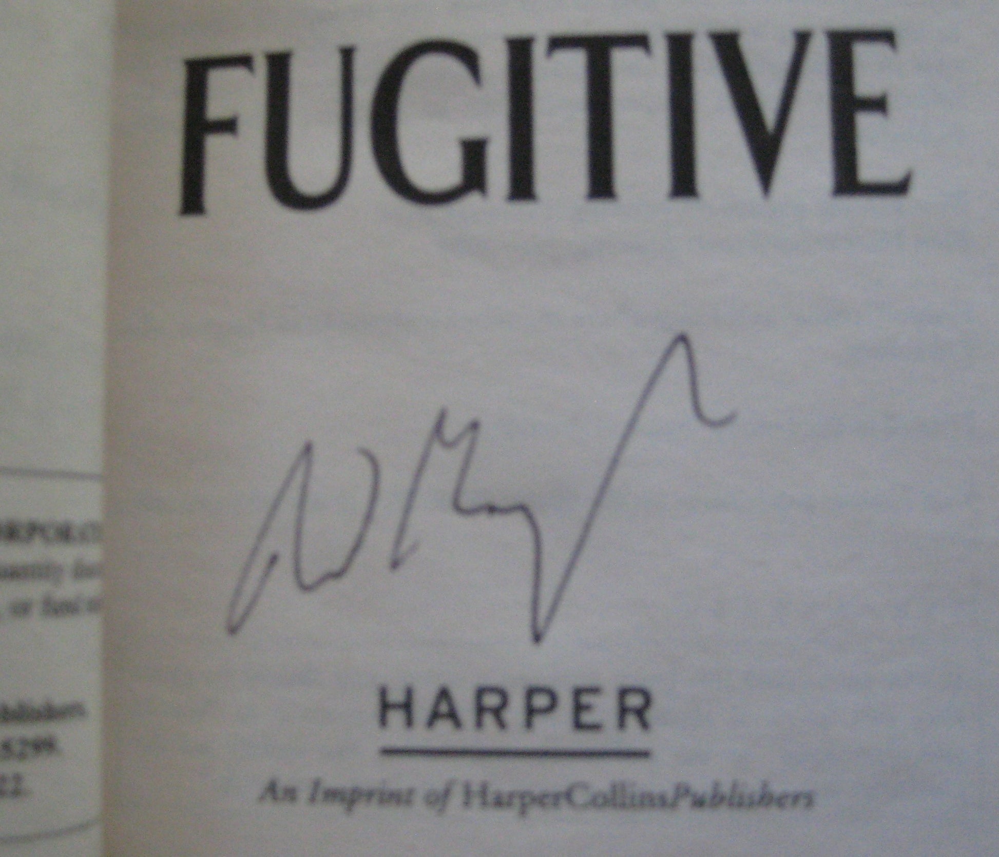 Fugitive (Amanda Jaffe Series, 4)