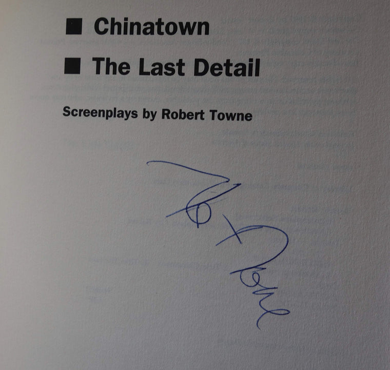 Chinatown and the Last Detail: Two Screenplays — back cover