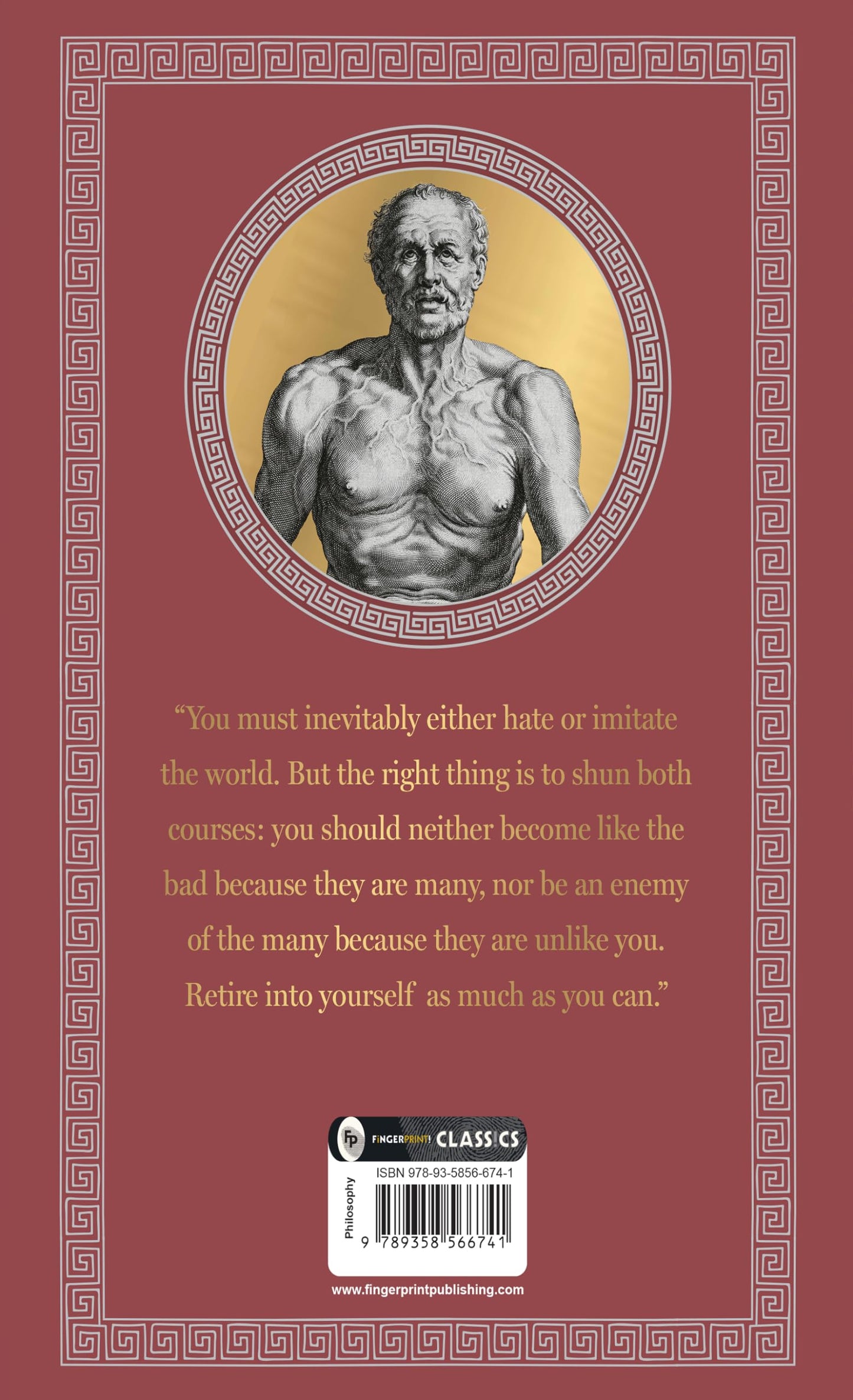 Letters from a Stoic: (Deluxe Hardbound Edition) (Fingerprint! Classics)