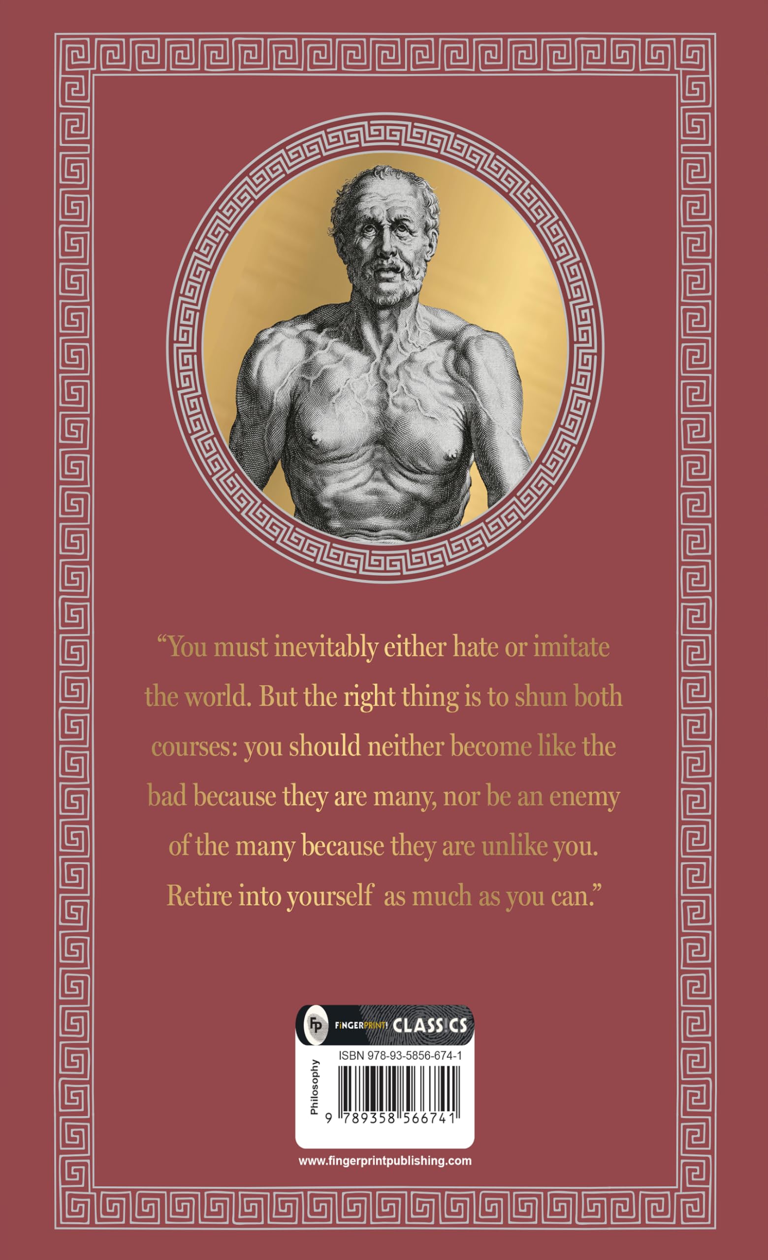 Letters from a Stoic: (Deluxe Hardbound Edition) (Fingerprint! Classics)