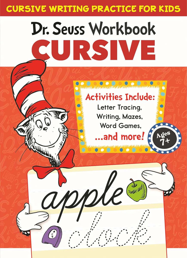 Dr. Seuss Cursive Workbook: Beginner Cursive Handwriting for Kids (Dr. Seuss Workbooks)