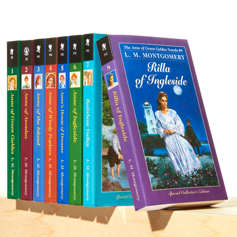 Anne of Green Gables, Complete 8-Book Box Set — back cover