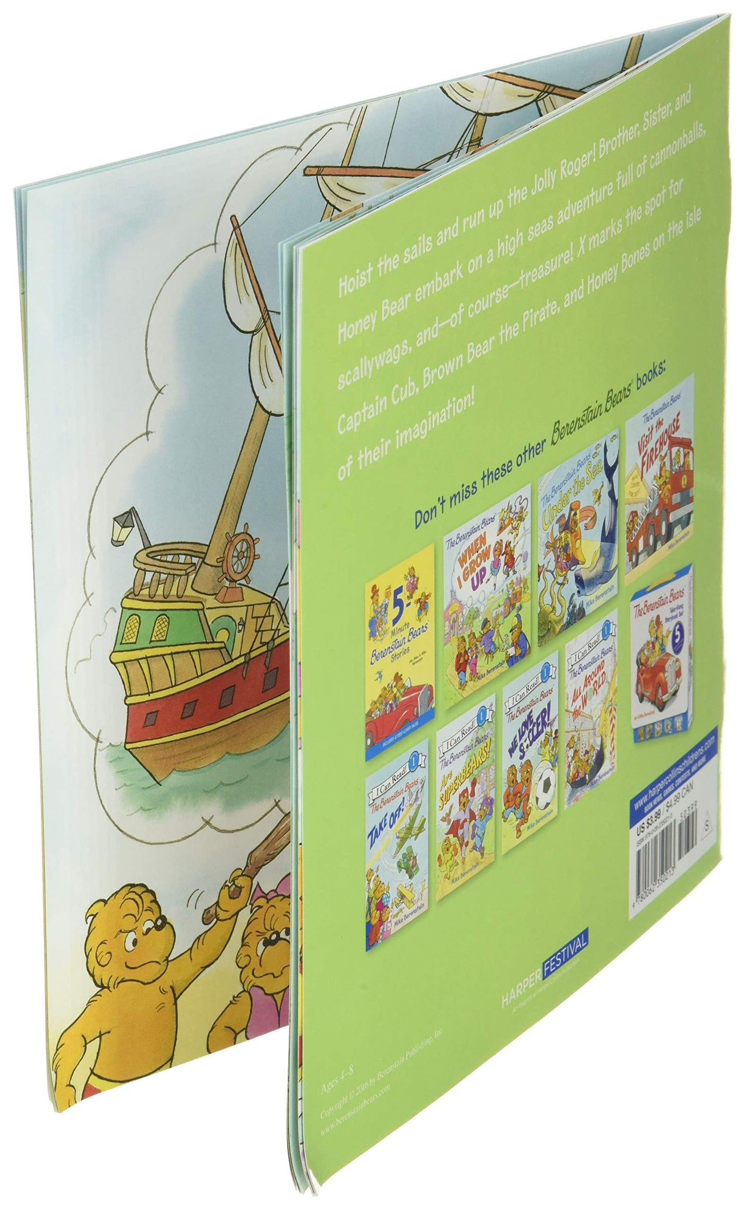 The Berenstain Bears Pirate Adventure: A Classic Picture Book About Imagination and Treasure for Kids (Ages 4-8)