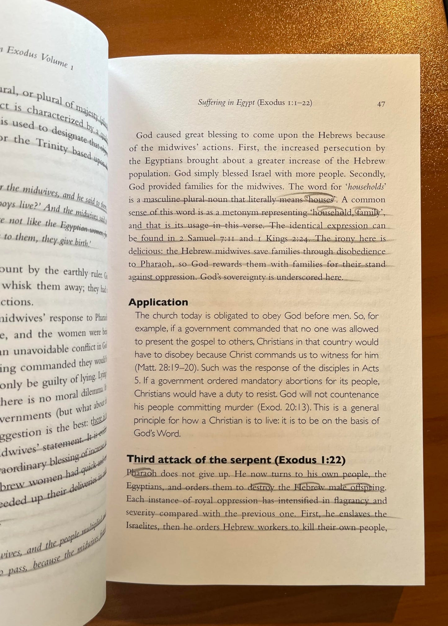 Exodus Volume 1 (EP Study Commentary)