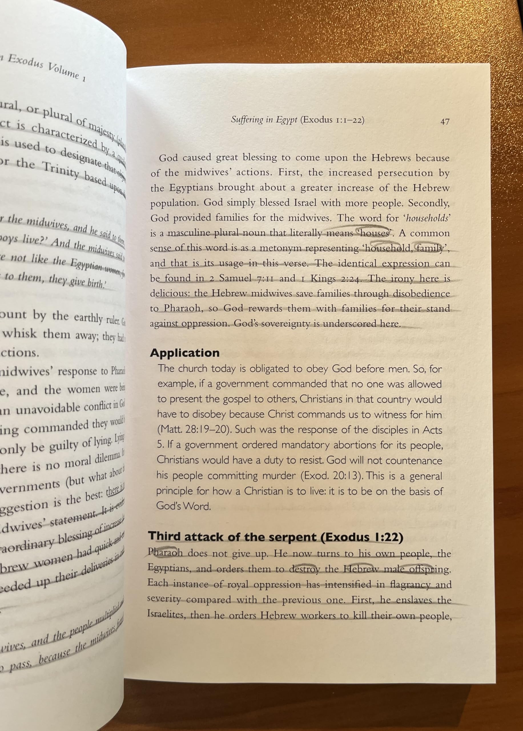 Exodus Volume 1 (EP Study Commentary)