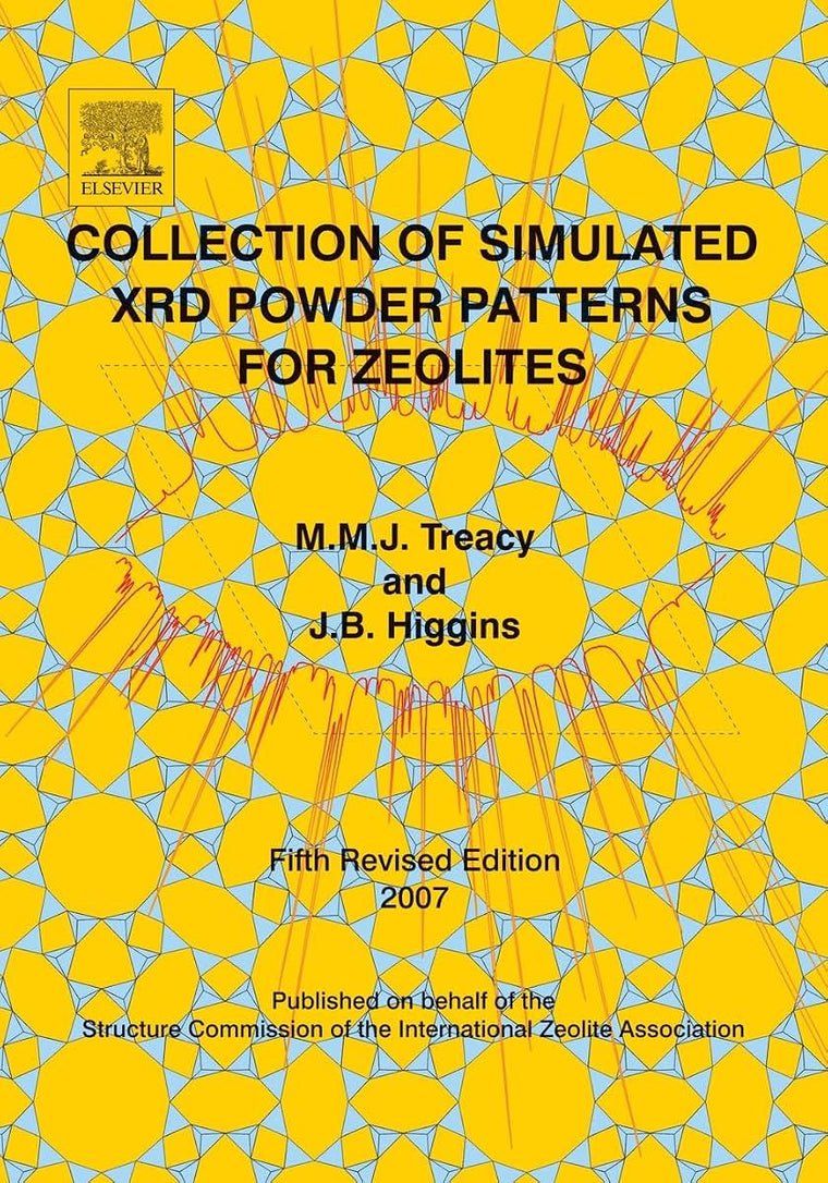 Collection of Simulated XRD Powder Patterns for Zeolites Fifth (5th) Revised Edition