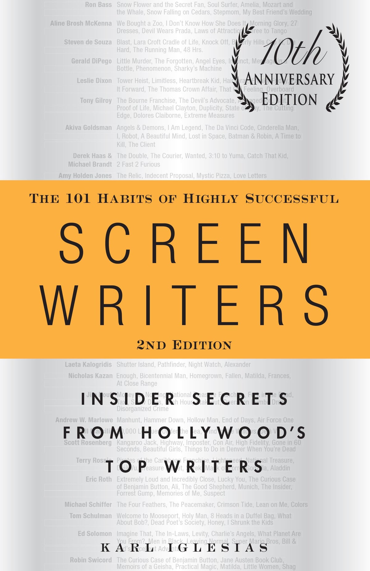 The 101 Habits of Highly Successful Screenwriters, 10th Anniversary Edition: Insider Secrets from Hollywood's Top Writers