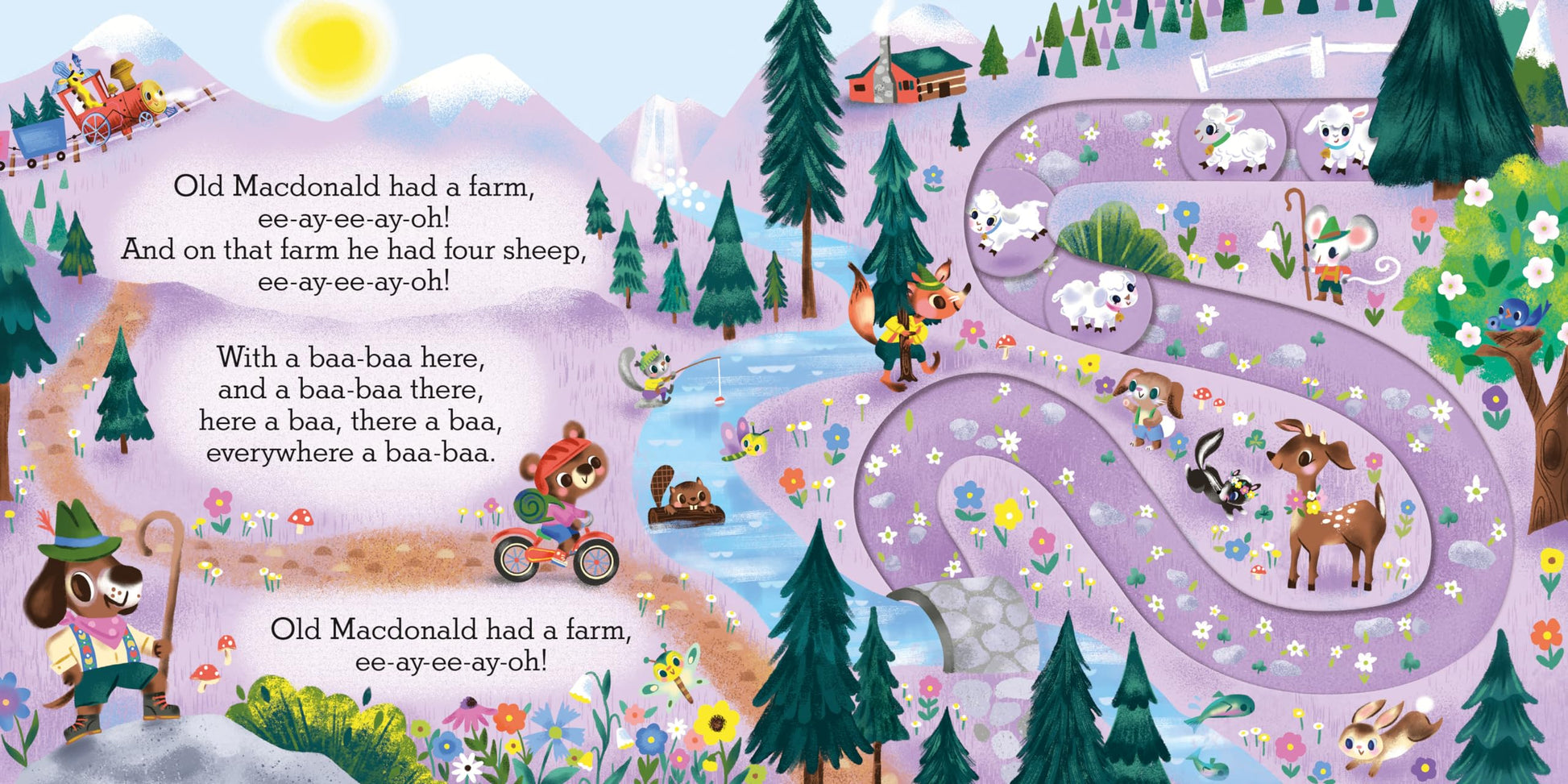Macmillan Childrens Books Old Macdonald had a Farm A Nursery Rhyme Counting Book for Toddlers (Slide and Count).