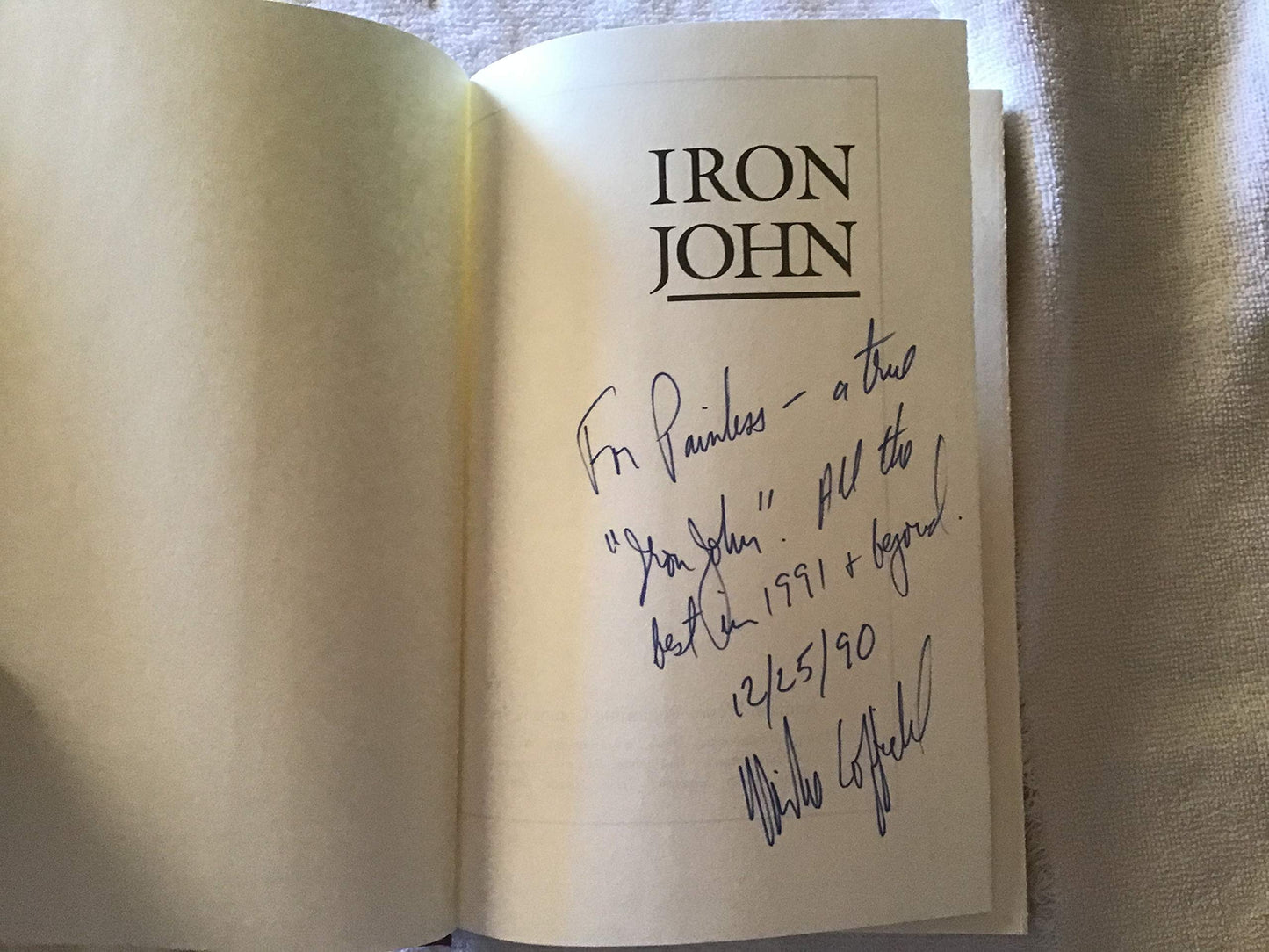 Iron John: A Book About Men by Robert Bly (1990) Hardcover