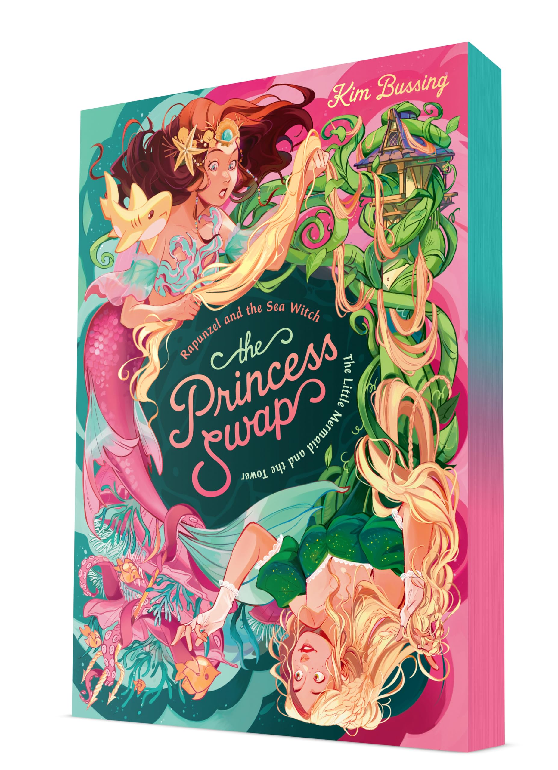 Rapunzel and the Sea Witch (or, The Little Mermaid and the Tower) (The Princess Swap)