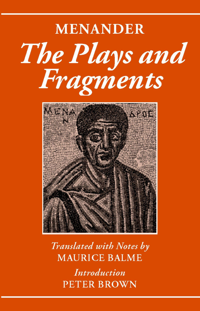 Menander, The Plays and Fragments