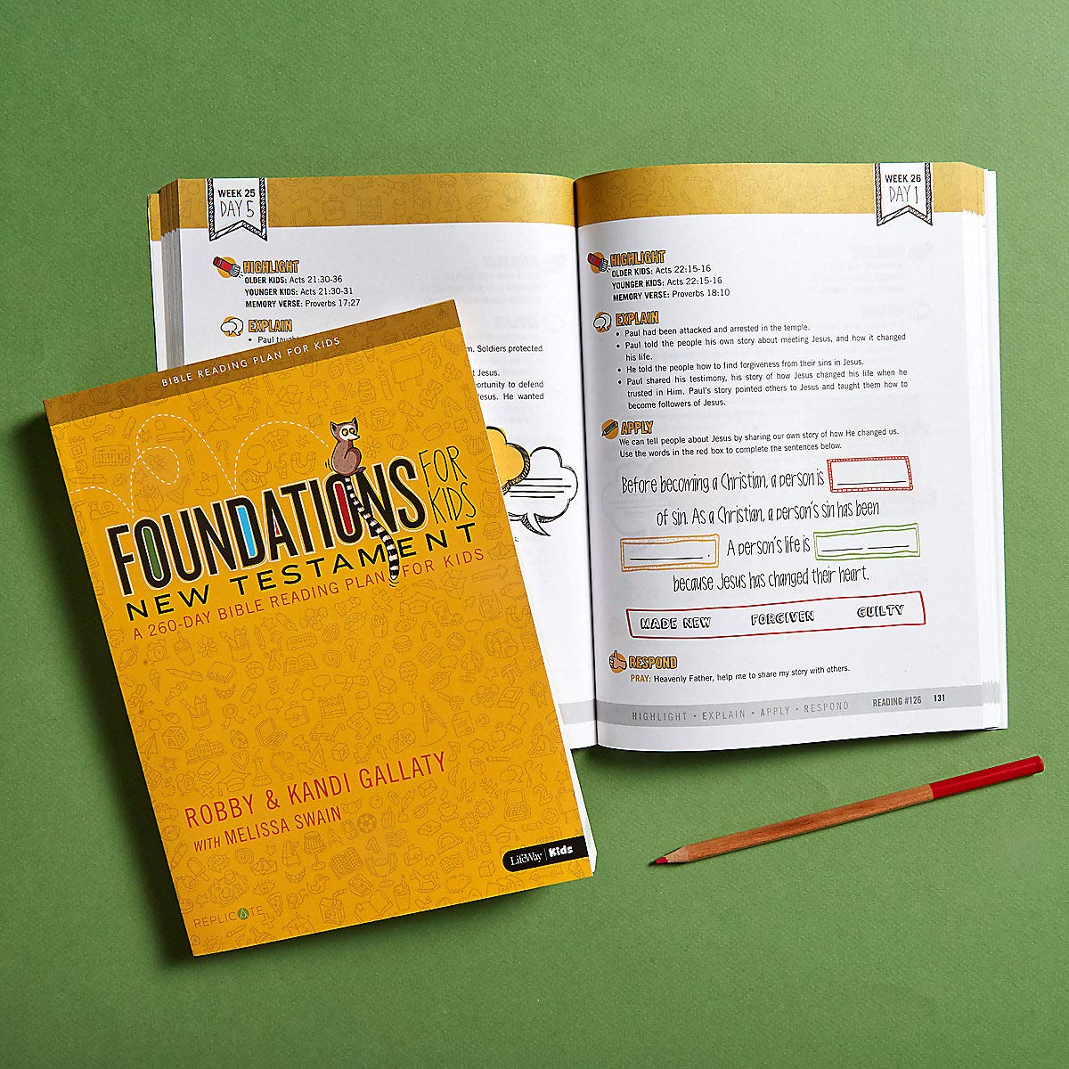 Foundations for Kids: New Testament: A 260-Day Reading Plan
