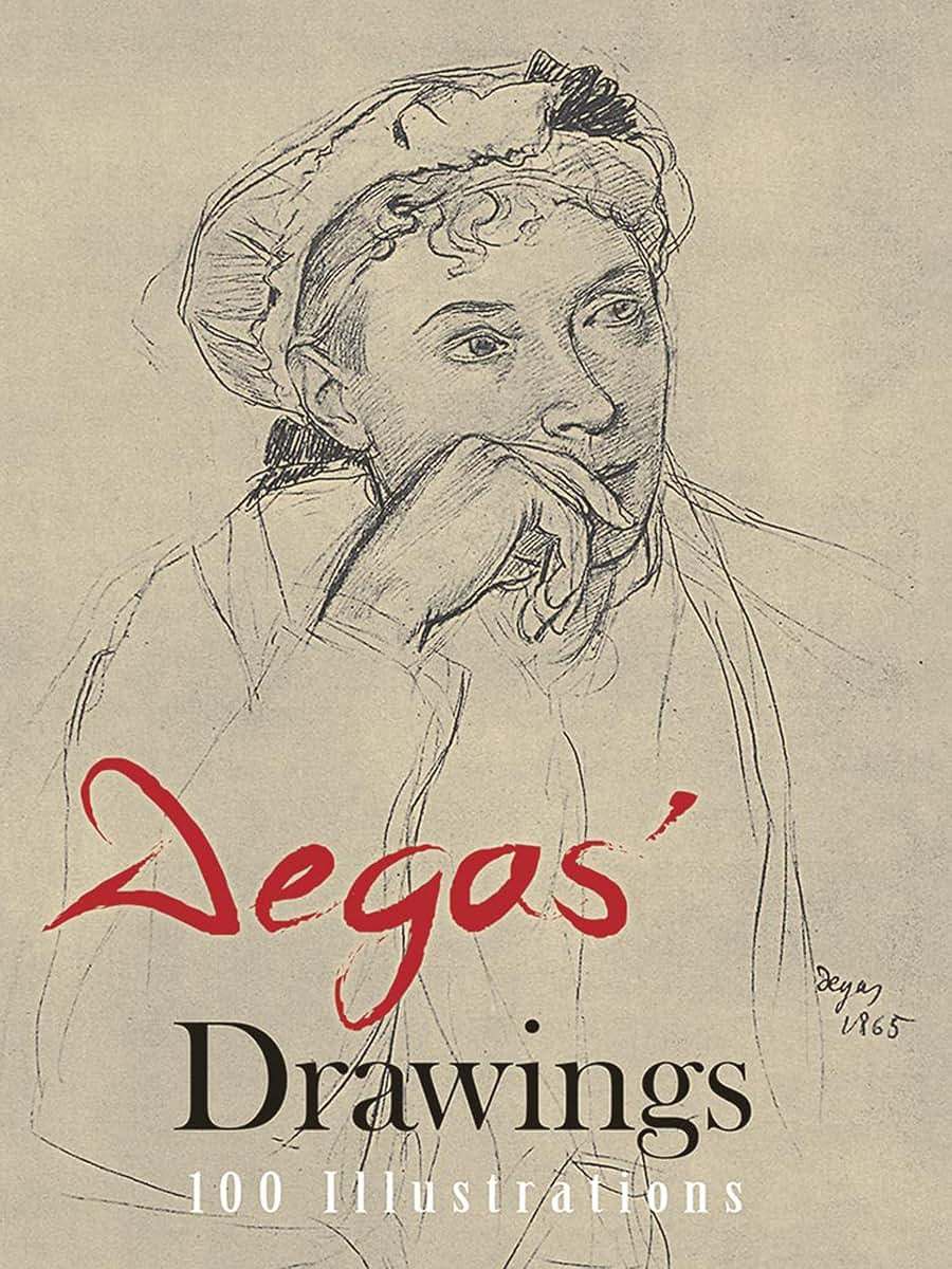 Degas' Drawings (100 Illustrations, Including 8 in Color)