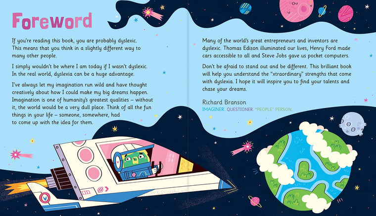 Xtraordinary People Made By Dyslexia — back cover