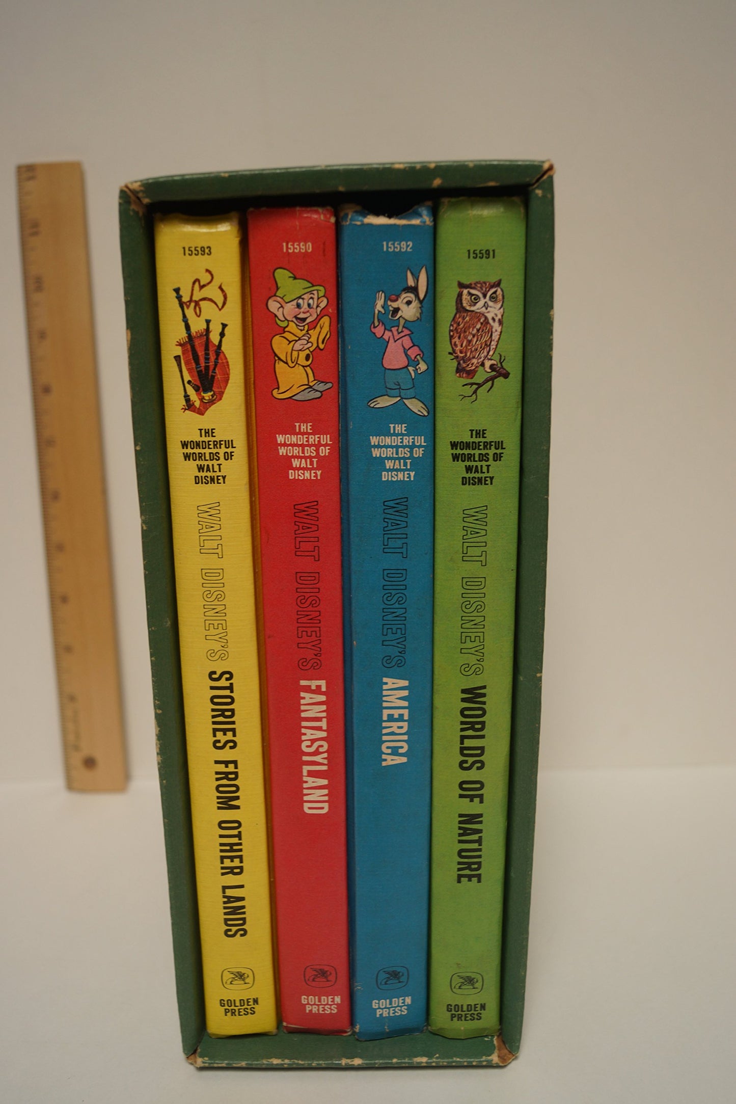 THE WONDERFUL WORLDS OF WALT DISNEY (4 VOLUME SET)