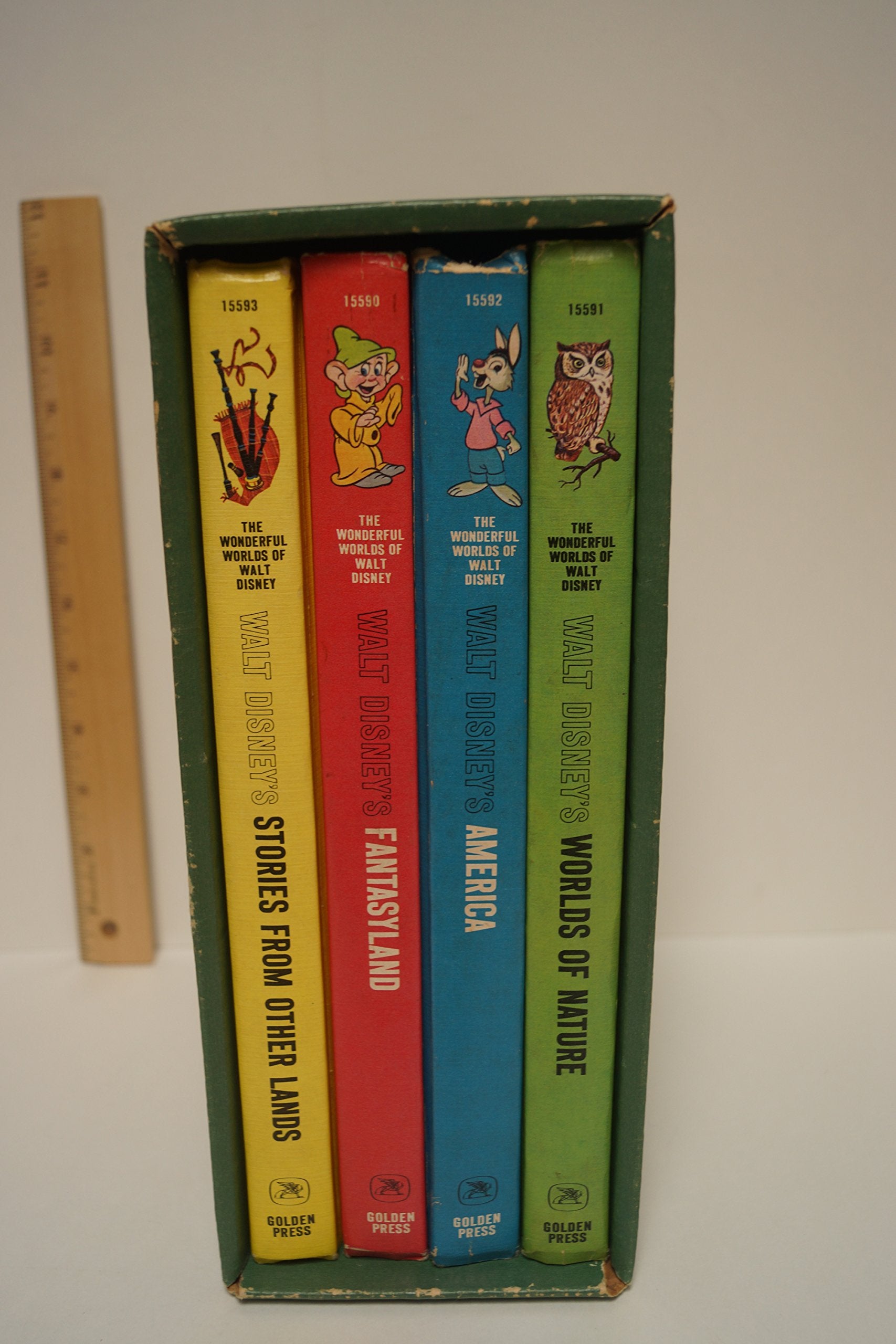 THE WONDERFUL WORLDS OF WALT DISNEY (4 VOLUME SET)