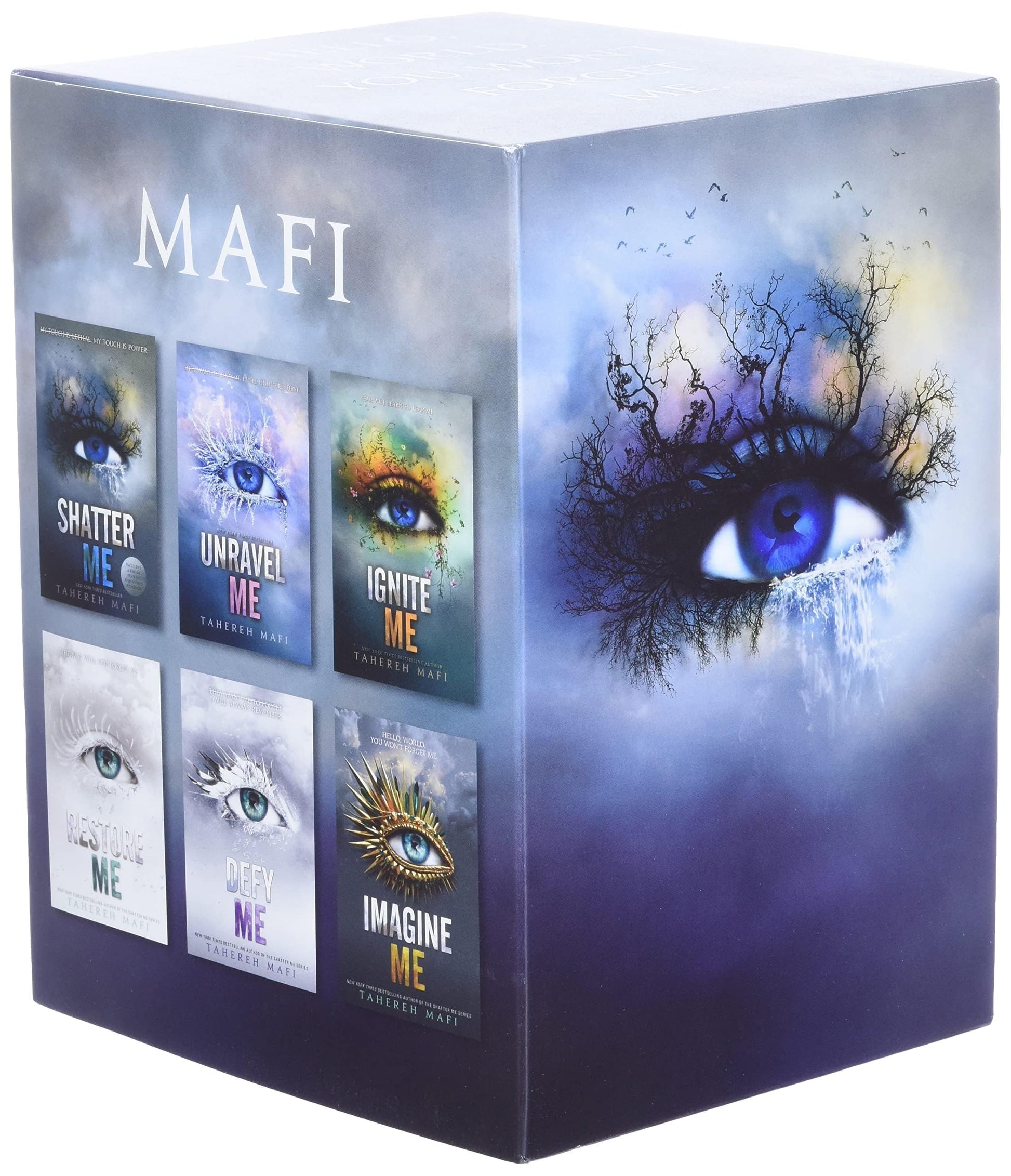 Shatter Me Series 6-Book Box Set: Shatter Me, Unravel Me, Ignite Me, Restore Me, Defy Me, Imagine Me