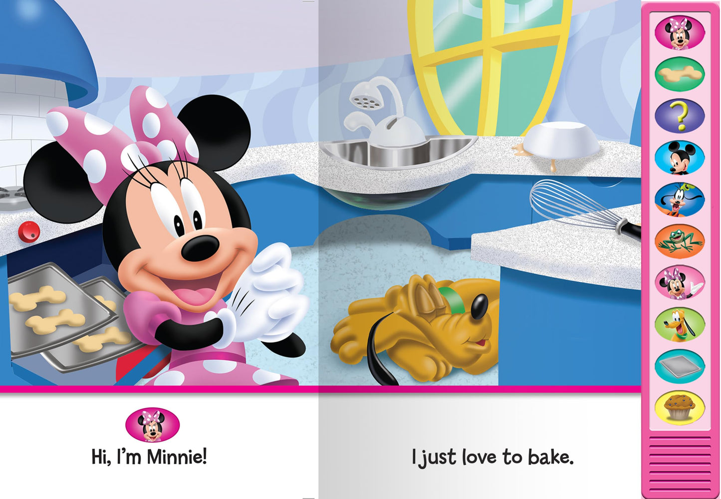 Disney Minnie Mouse - I'm Ready to Read with Minnie Sound Book - PI Kids