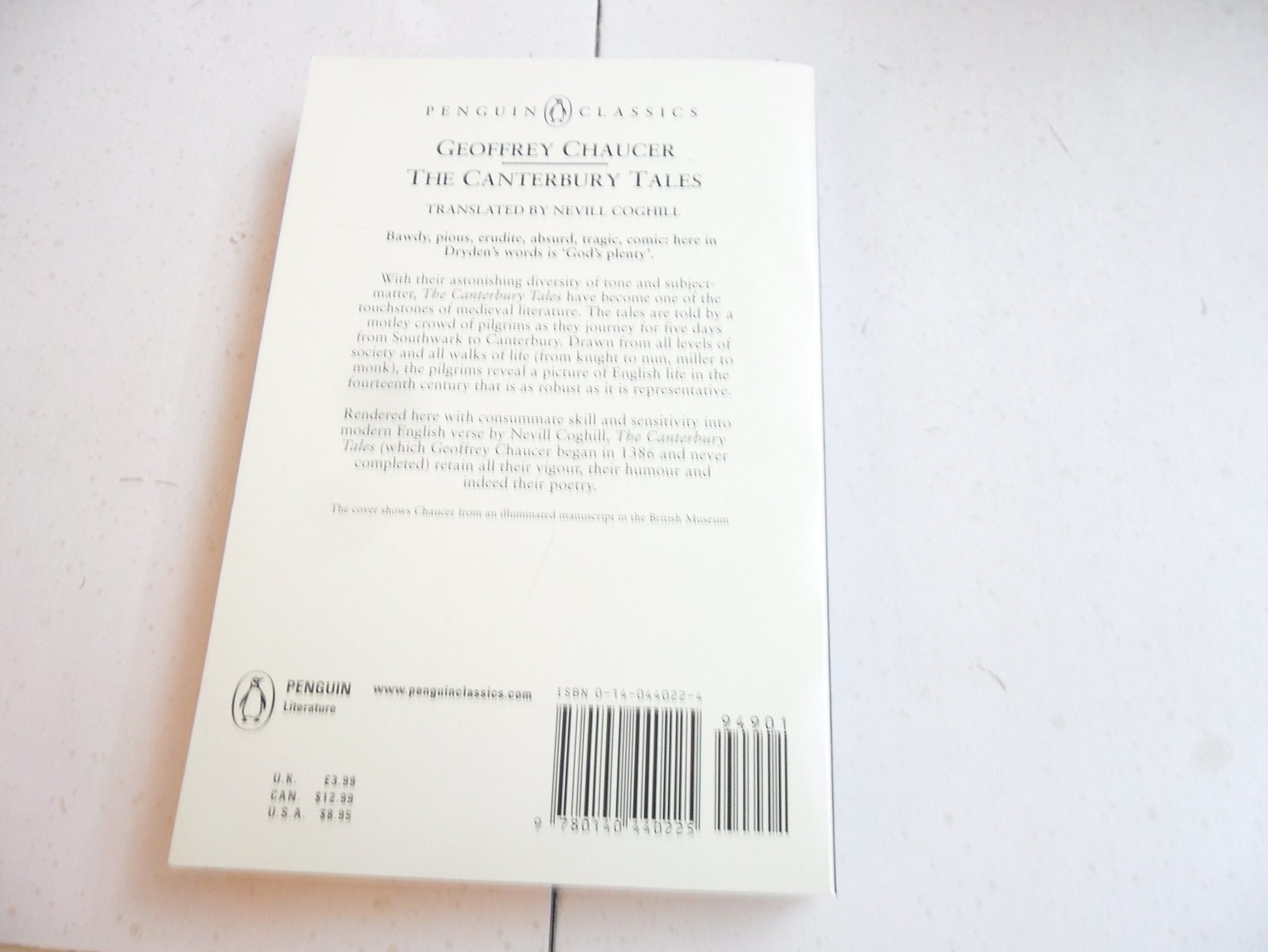 The Canterbury Tales: In Modern English (Penguin Classics)