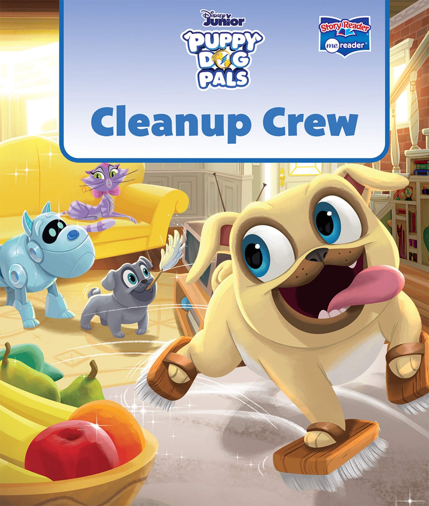Disney Junior Mickey Mouse Clubhouse, Puppy Dog Pals and More!- Me Reader Electronic Reader and 8-Book Library - PI Kids