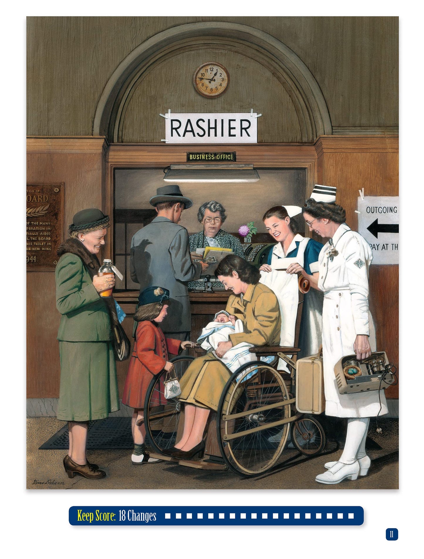The Saturday Evening Post MORE Spot the Differences Picture Puzzles (Dover Kids Activity Books)