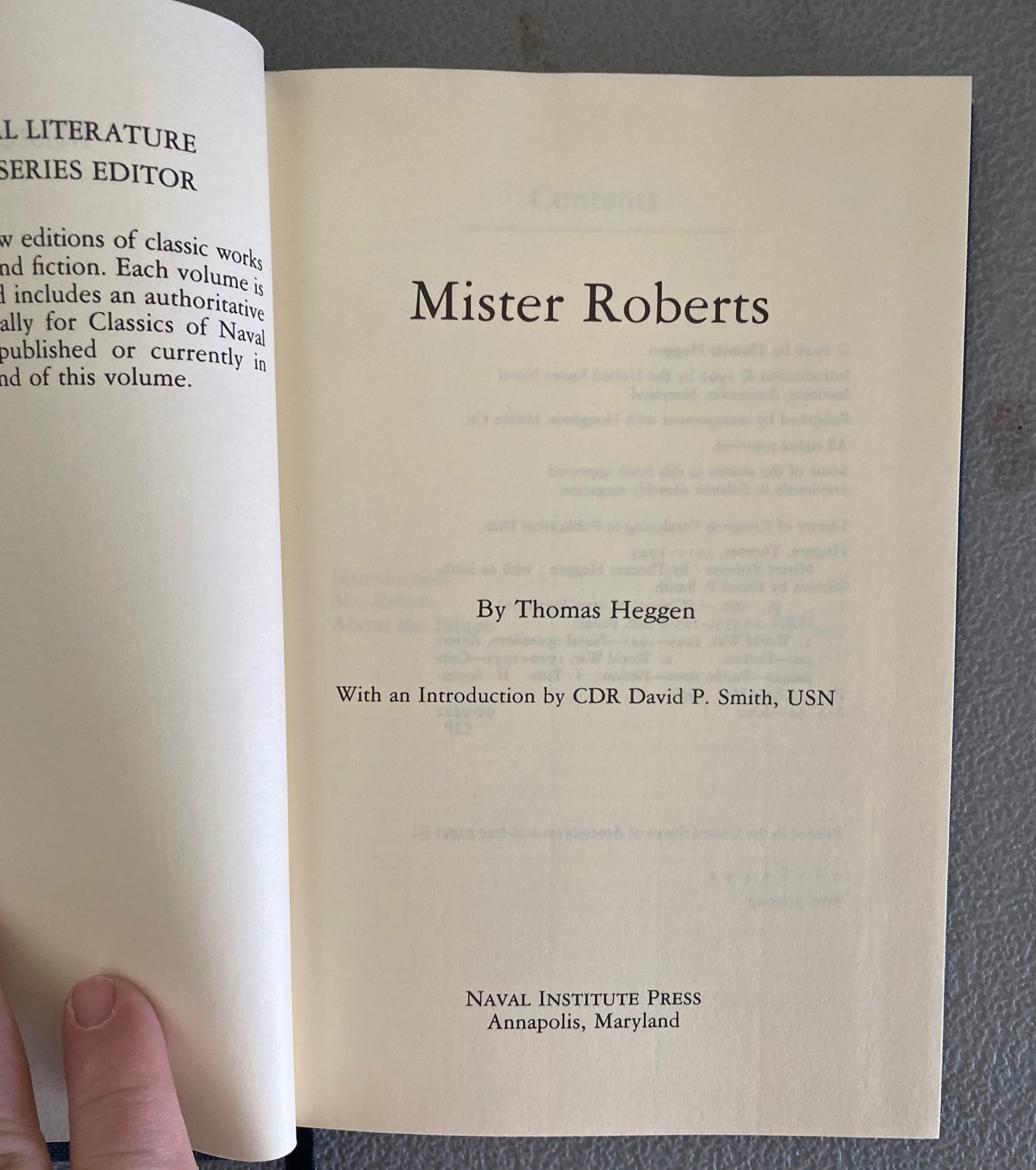 Mister Roberts (CLASSICS OF NAVAL LITERATURE)