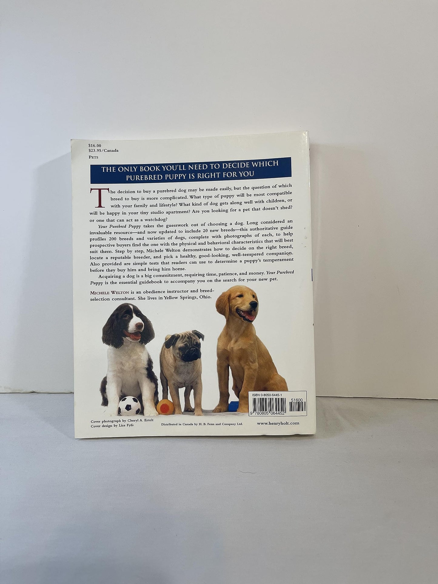 Your Purebred Puppy, Second Edition: A Buyer's Guide, Completely Revised and Updated