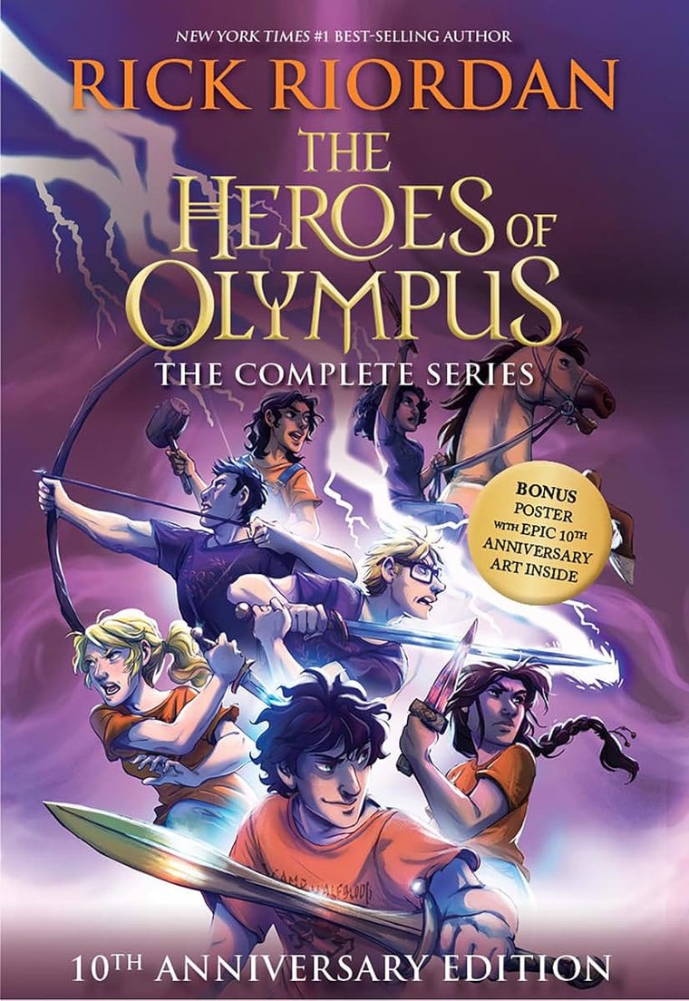 Heroes of Olympus Paperback Boxed Set, The-10th Anniversary