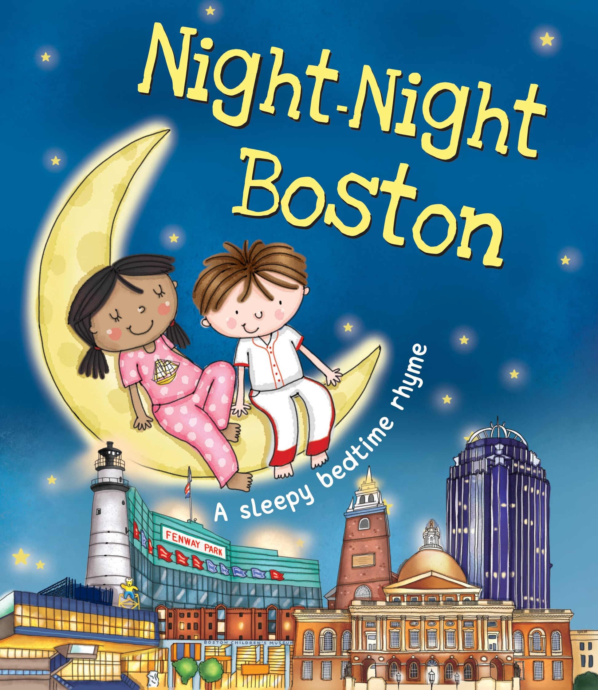 Night-Night Boston: A Sweet Goodnight Board Book for Kids and Toddlers