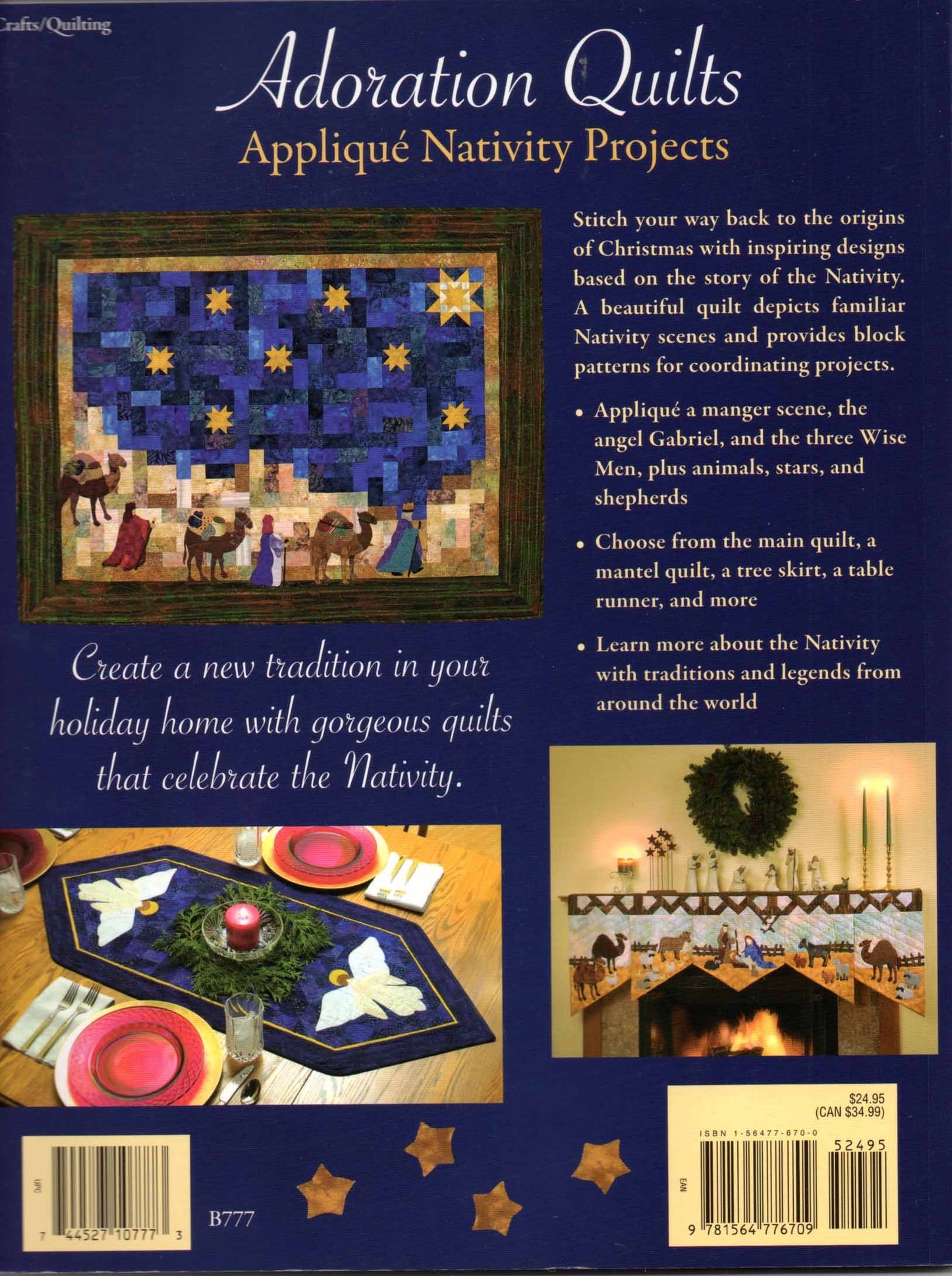 Adoration Quilts: Applique Nativity Projects (That Patchwork Place)